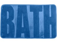 Wenko fürdőszobaszőnyeg memóriahabos Bath 50 cm x 80 cm kék