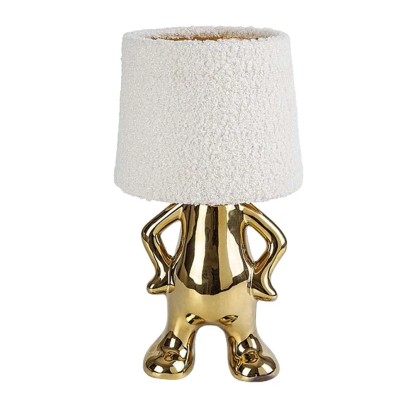 Rábalux Smurfy beltéri asztali lámpa arany E14 1x40W IP20