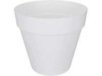 Elho Loft Urban virágcserép kerek átmérője 20 cm fehér
