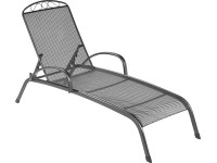 Sacramento napozóágy porszórt acélból