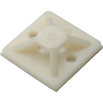 OBI öntapadós kábeltartó 27 mm x 27 mm 50 darab fehér