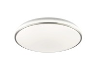 Brilliant LED mennyezeti lámpa Avalis fehér / csiszolt alumínium átmérő 38 cm Brilliant LED mennyezeti lámpa Avalis fehér / csiszolt alumínium átmérő 38 cm