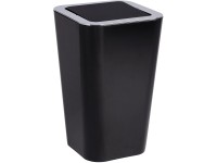 Wenko Candy lengőfedeles szemetes fekete 6 l Wenko Candy lengőfedeles szemetes fekete 6 l