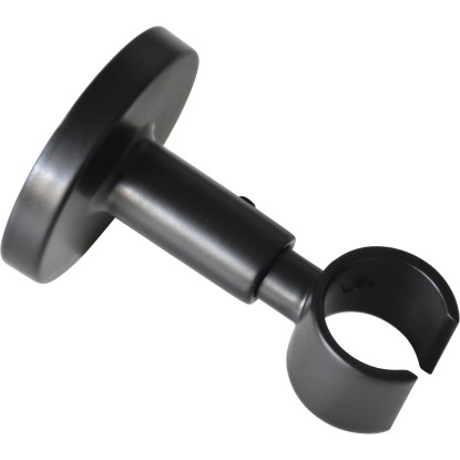 Gardinia mennyezeti tartó 20 mm átmérő fekete-matt