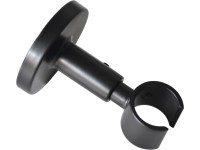 Gardinia mennyezeti tartó 20 mm átmérő fekete-matt