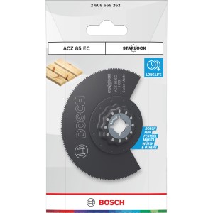 Bosch ACZ 85 EC szegmens fűrészlap fához, Starlock rögzítés, 85 mm átmérő.