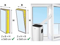 Hot Air Stop ajtótömítés erkélyajtókhoz/ajtókhoz