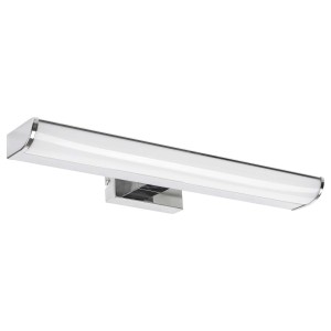Modern LED fali lámpa króm bevonattal a stílusos világításhoz.