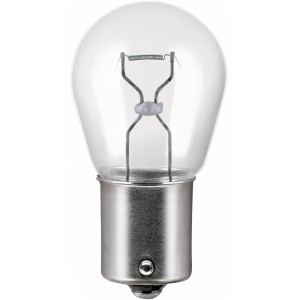 Osram P21W eredeti jelzőlámpa fém talppal autóvillamossághoz.