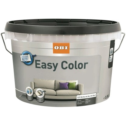 OBI Easy Color beltéri falfesték Pearl Grey matt 2,5 l