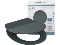 Eisl WC-ülőke Slim Antracit Duroplast leeresztő automatikával és gyorszárral Eisl WC-ülőke Slim Antracit Duroplast leeresztő automatikával és gyorszárral