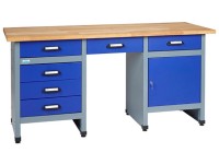 Küpper műhelyasztal ülőfelülettel 170 cm Küpper műhelyasztal ülőfelülettel 170 cm