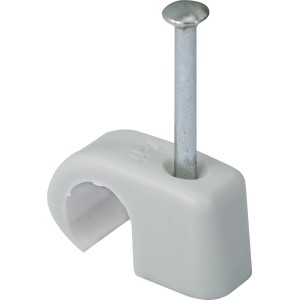 Szürke expressz bilincs szögkel kábelekhez és csövekhez (7-11mm), 40 db-os csomag.