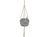 Lechuza Makramee Cotton Boho 90 függő virágtartó natúr 22 cm x 14 cm Lechuza Makramee Cotton Boho 90 függő virágtartó natúr 22 cm x 14 cm