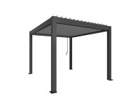 Biohort pergola 255 cm x 312 cm x 367,5 cm sötétszürke/ezüstmetál Biohort pergola 255 cm x 312 cm x 367,5 cm sötétszürke/ezüstmetál