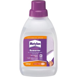 Metylan tapétaleszedő flakon, lila kupak, 500ml. A tapéta egyszerű eltávolításához.