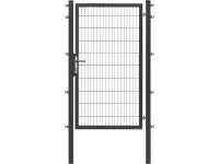 Floraworld egysz. kapu Premium kétr. hálós kerítésp. antracit 200 cm x 120 cm