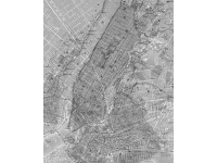 Komar vlies fotótapéta NYC Map 200 cm x 250 cm