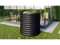 Vitavia Vita 858 magaságyás kerek fekete 82,1 cm x 82,1 cm x 85,8 cm Vitavia Vita 858 magaságyás kerek fekete 82,1 cm x 82,1 cm x 85,8 cm