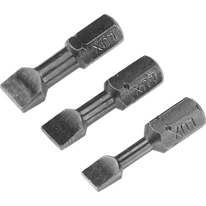 LUX-TOOLS Comfort torziós bitkészlet kereszthornyos csavarokhoz 3 részes