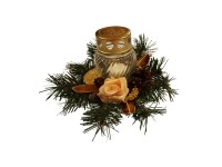 Fekvő műfenyős tál 35 cm x 25 cm