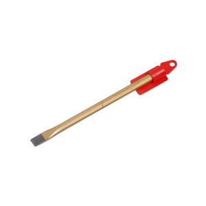 LUX Comfort villanyszerelő véső, 200 mm, hornyok véséséhez, piros védővel.
