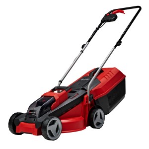 Einhell Power X-Change GE-CM 18/30 Li akkus fűnyíró akkumulátorral és töltővel, piros/fekete.