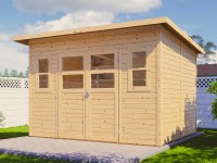 Bertilo Felix kerti faház 293 cm x 245 cm Natúr FSC Bertilo Felix kerti faház 293 cm x 245 cm Natúr FSC