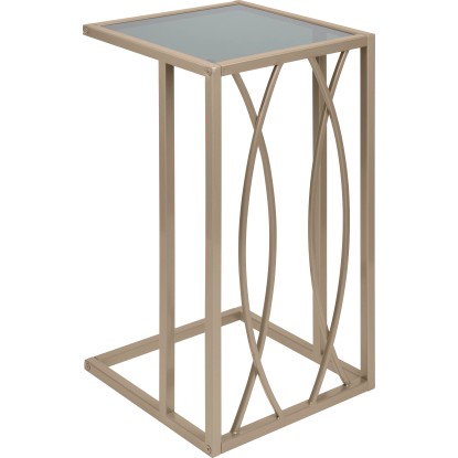 Blush Bordeaux kisasztal szögletes 54 cm x 30 cm x 30 cm arany