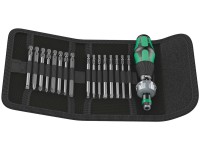 Wera bit-csavarhúzó Kraftform Kompakt 60 RA racsnis funkcióval 17-részes