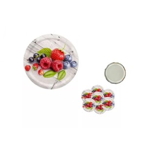 Befőttes üveg lapka 82 mm - 10 darabos csomagban