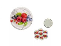 Befőttes üveg lapka 82 mm - 10 darabos csomagban