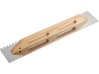 LUX-TOOLS Classic glettvas 680 mm 10 mm x 10 mm-es fogazattal