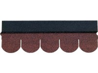 Ecoshingle bitumenes zsindely hódfarkú vörös Ecoshingle bitumenes zsindely hódfarkú vörös