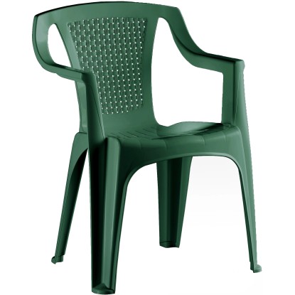 IDEA Europe Luna műanyag szék zöld kb. 77 cm x 57 cm x 51 cm