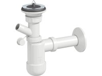 Prevex Preloc szifon 32 mm átmérő gumidugóval fekete színű Prevex Preloc szifon 32 mm átmérő gumidugóval fekete színű