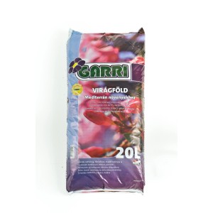 Virágföld zsák mediterrán növényekhez, 20L.