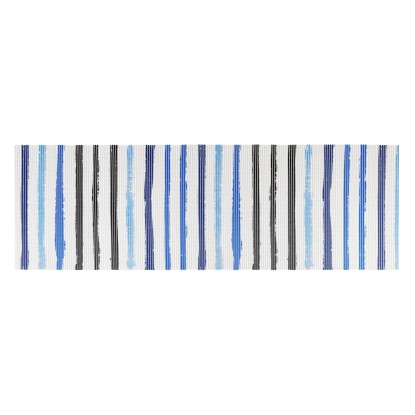 Wenko Scandic Stripes fürdőszobai szőnyeg 65 cm x 200 cm többszínű