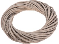 Dekorkoszorú fonott 30 cm natúr