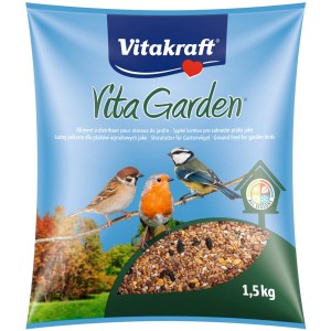Vitakraft Vita Garden vadon élő madaraknak való eledel, 1,5 kg-os csomag.