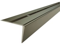 Arcansas lépcső szögidom alumínium 10 mm x 25 mm x 1000 mm bronz