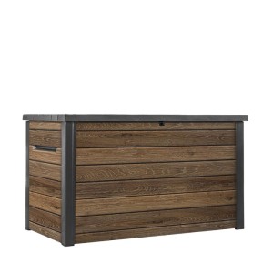 Keter 261797 Decocoat műanyag kerti láda 870 l - dió