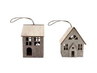 Boltze Neyla felakasztható dísz 2-féle változatban válogatás bézs