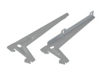 Egylyuksoros tartókar ezüst 18 cm 2 db