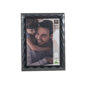 Fotókeret műanyag Mira fekete S 13 cm x 18 cm