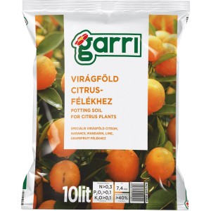 Citrusföld narancsokkal és felirattal. Ideális citrusfélékhez.