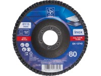 LUX lamellás csiszolótárcsa fém átmérő 115 mm K80