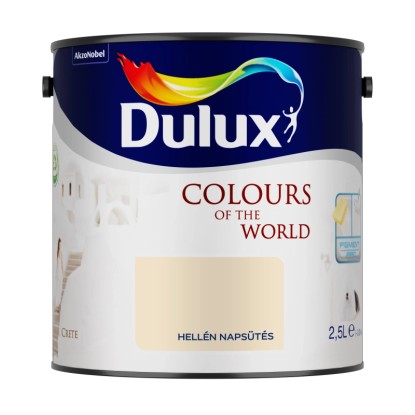 Dulux A Nagyvilág Színei falfesték beltéri  Hellén napsütés matt 2,5 l