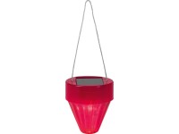 LED-es napelemes lámpa mini lámpás rózsaszín