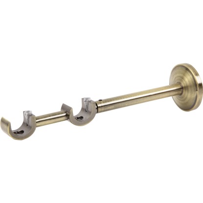 Fali konzol sárgaréz hatású 50 mm x 50 mm x 200 mm